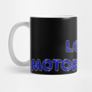 I Love Motor Sports - Blue Mug